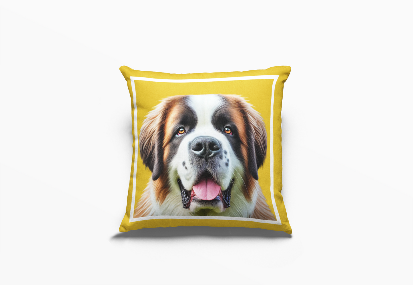 Pip en Pop Dekor Geel St. Bernard Kussing