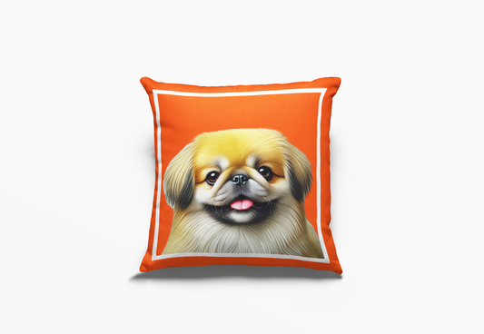 Pip en Pop Dekor Oranje Pekingese Kussing