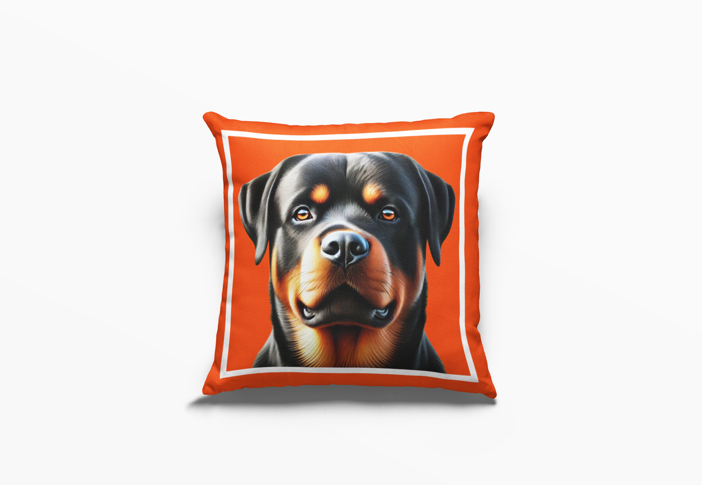 Pip en Pop Dekor Oranje Rottweiler Kussing