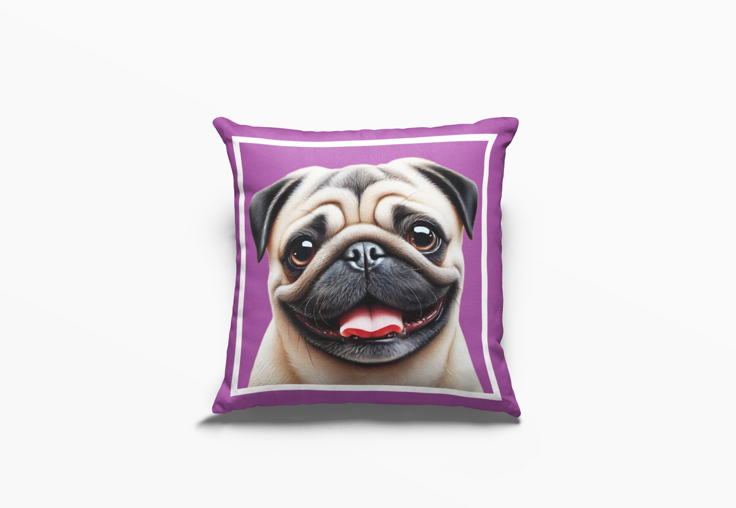 Pip en Pop Dekor Pers Pug Kussing