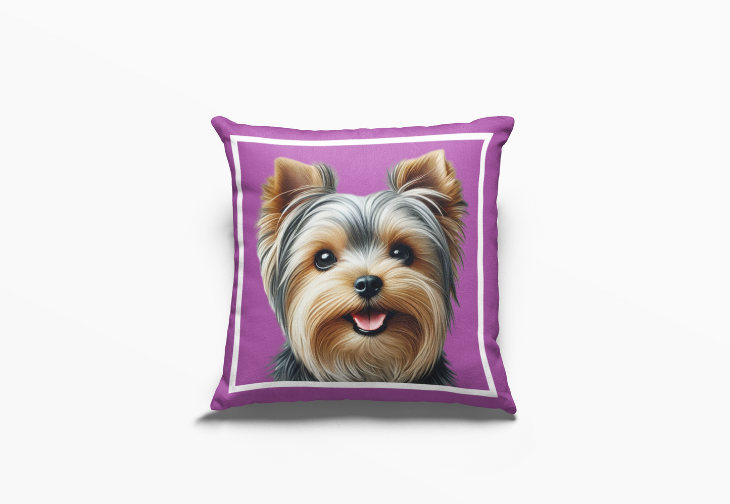Pip en Pop Dekor Pers Yorkie Kussing