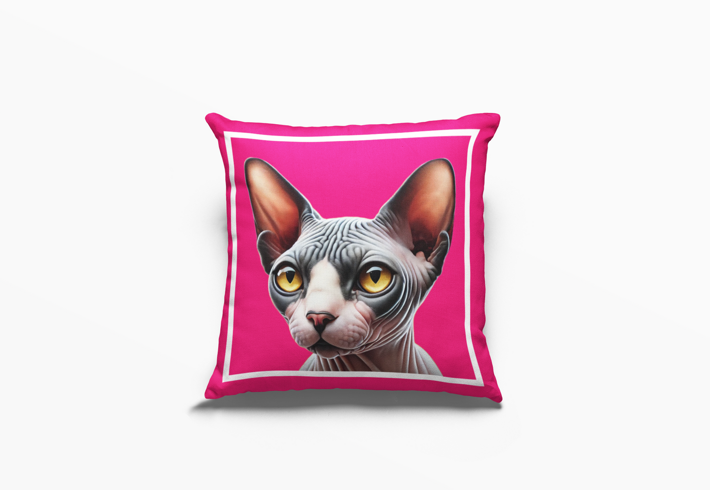 Pip en Pop Dekor Pienk Sphynx Kat Kussing